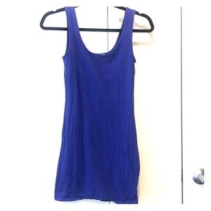 Purple Tank T-Shirt Dress